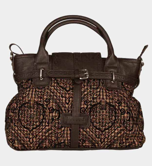 Sisley Handbag Womens Dark Brown