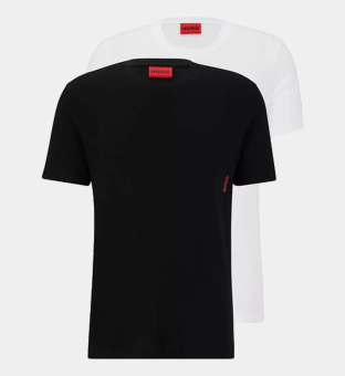 Hugo 2 Pack T-shirts Mens Black White