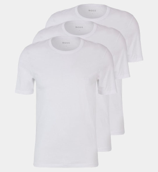 Hugo Boss 3 Pack T-shirts Mens White