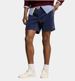 Ralph Lauren Cord Prepester Shorts Mens Navy