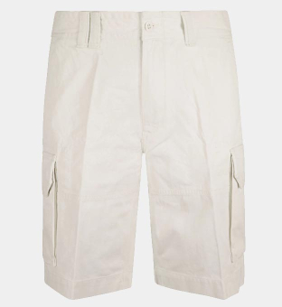 Ralph Lauren Cargo Shorts Mens White