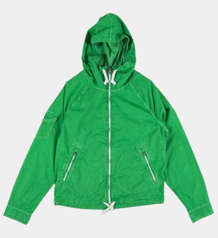 Ralph Lauren Twill Hooded Jacket Mens Green