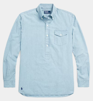 Ralph Lauren Shirt Mens Blue