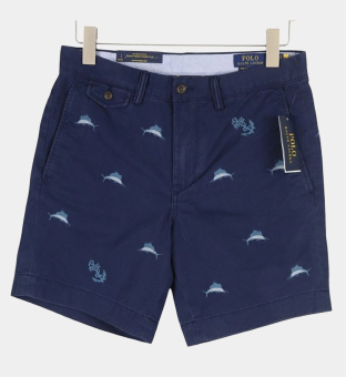 Ralph Lauren Chino Shorts Mens Dark Blue