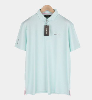 RLX Ralph Lauren Golf Polo Shirt Mens Blue